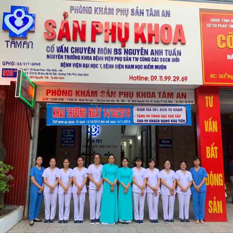 Tâm An – Phòng khám phụ khoa ở Nam Định uy tín