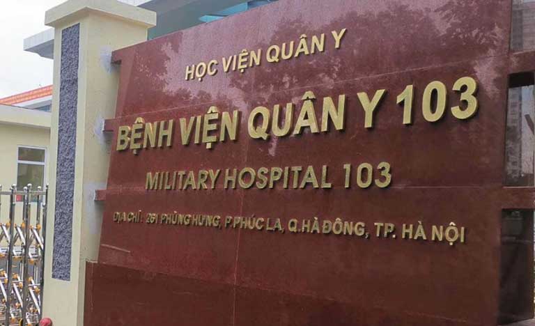 Khám lưỡi ở Hà Nội - Bệnh viện Quân y 103